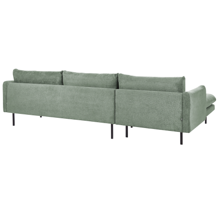 VINTERBRO 4-seater corner sofa Light green Right [4]
