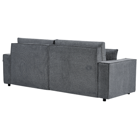 3-seater corner sofa KARILA Dark grey with storage Left [4]
