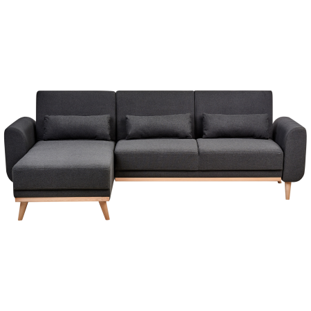 3-Seater Corner Sofa OLLSTA Black Right [1]