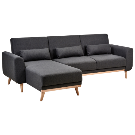 3-Seater Corner Sofa OLLSTA Black Right [3]