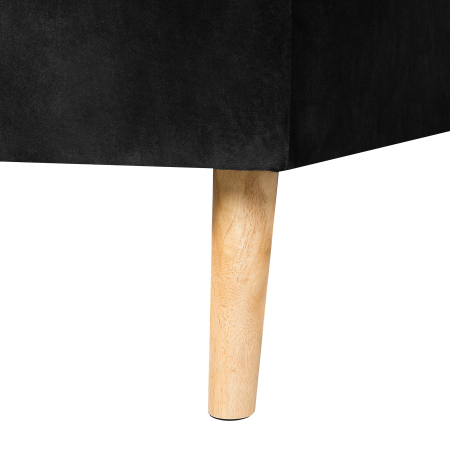 4-seater corner sofa VADSO Velvet Black Right [10]