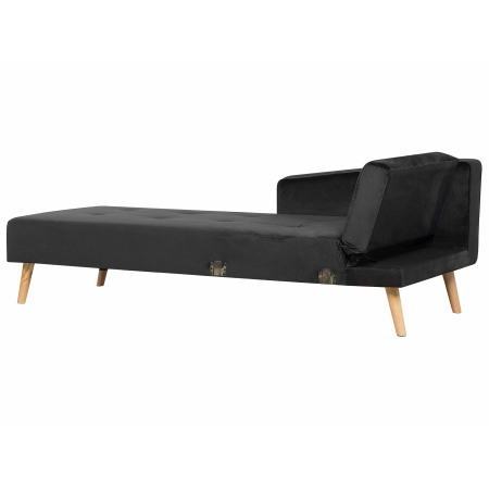 4-seater corner sofa VADSO Velvet Black Right [9]