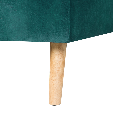 Colțar extensibil cu 4 locuri VADSO Catifea Verde smarald Dreapta [9]