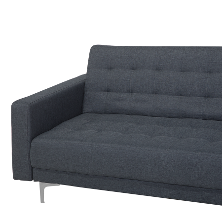 4-seater modular corner sofa ABERDEEN Dark grey with ottoman Left [6]