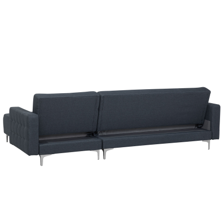 Colțar extensibil modular cu 4 locuri ABERDEEN  Gri închis Stânga [4]