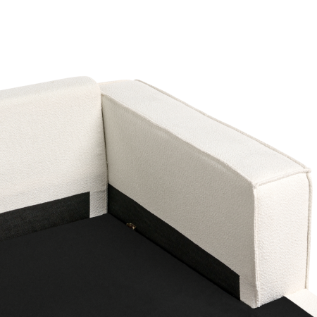 Corner sofa KOLDING Boucle Light Beige Left [8]