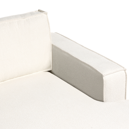 Corner sofa KOLDING Boucle Light Beige Left [7]