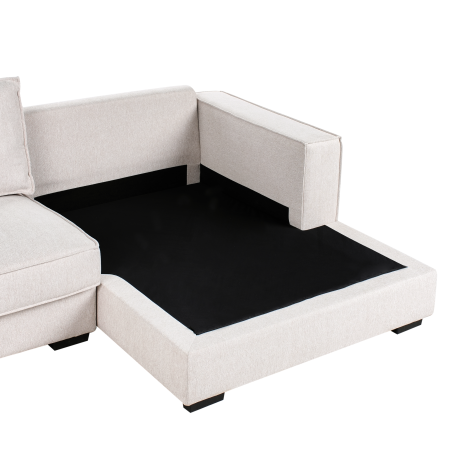 RENDERS 4-seater corner sofa Light beige Left [7]