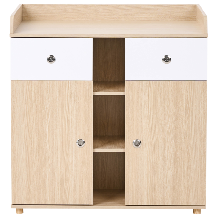 Comodă cu masă pentru înfășat DELISLE Maro deschis [4]