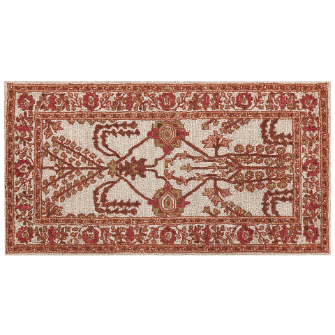 Covor ADILCEVAZ Roșu 80 x 150 cm Lână [3]