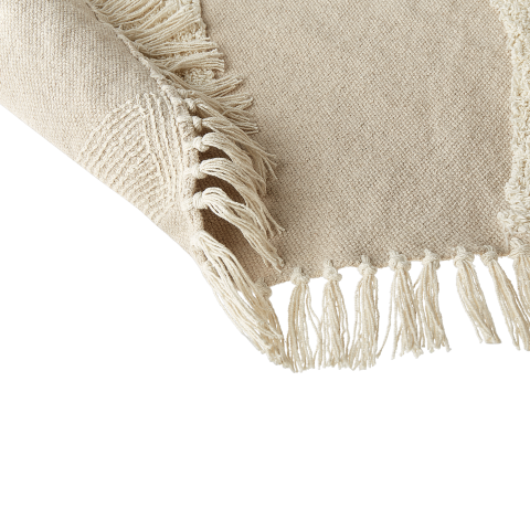 Covor ARTMAK Bej ø 140 cm Bumbac [4]