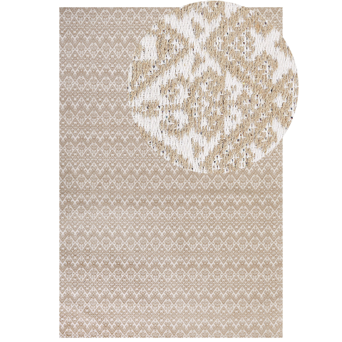 Rug ATIMA Beige 200 x 300 cm Jute [1]