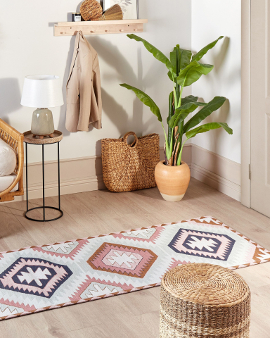 Covoraș lung - Rug BESLER Multicolor 80 x 300 cm Cotton