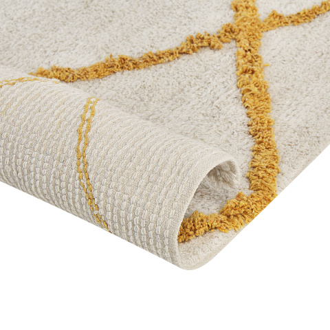 BEYLER White 160 x 230 cm Cotton [4]