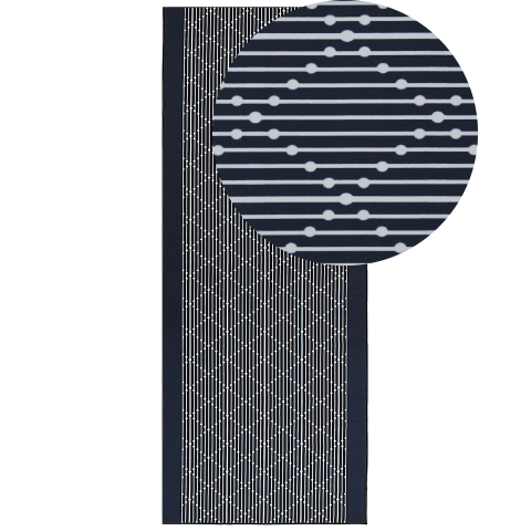 Covor CHARVAD Bleumarin 80 x 200 cm [1]