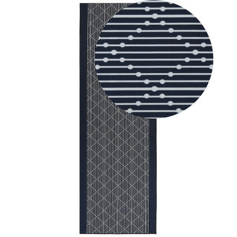 CARP CHARVAD Navy Blue 80 x 240 cm [1]