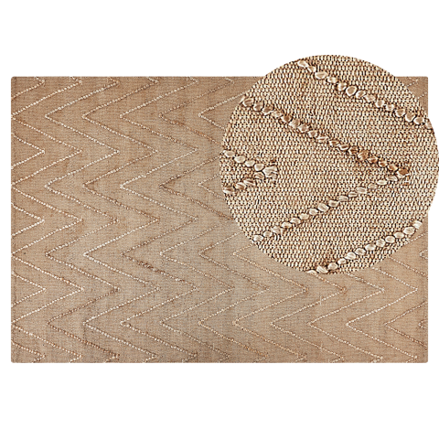DADAY beige 140 x 200 cm jute [1]