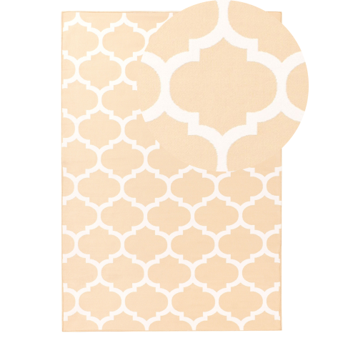 Covor de exterior AKSU Bej 140 x 200 cm Reversibil [1]