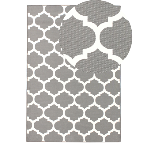 Covor de exterior AKSU Gri 140 x 200 cm Reversibil [1]