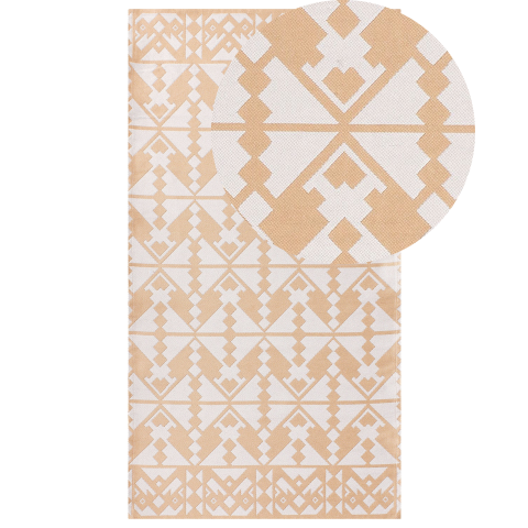 Outdoor rug BALASORE Beige 80 x 150 cm [1]
