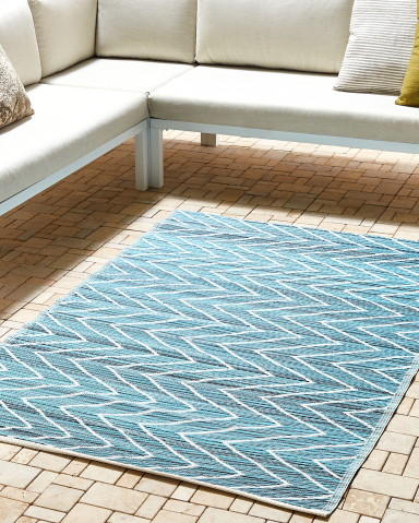 Covor de exterior - Covor de exterior BALOTRA Albastru 120 x 180 cm