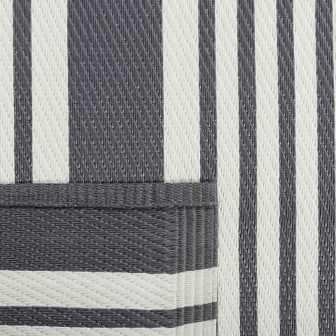 Outdoor rug DELHI Black 120 x 180 cm [4]