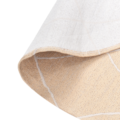 Covor de exterior GWALIOR Bej ø 120 cm [4]