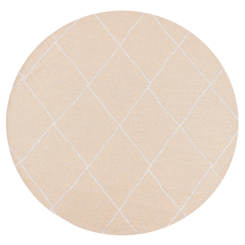 Covor de exterior GWALIOR Bej ø 120 cm [3]