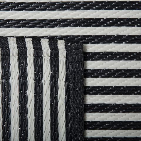 Outdoor rug HALDIA Black 90 x 180 cm [4]