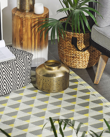 Covor de exterior - Covor de exterior HISAR Gri 120 x 180 cm