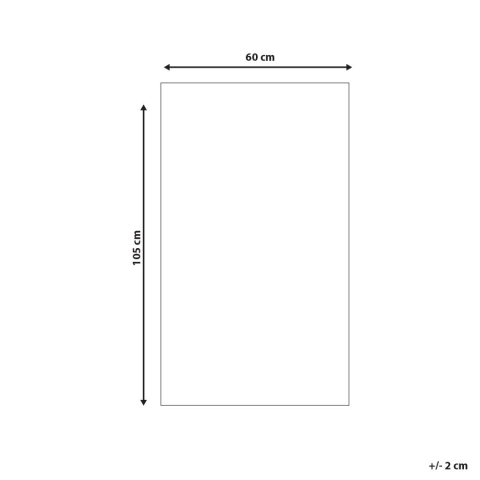 Covor de exterior HISAR Gri 60 x 105 cm [2]