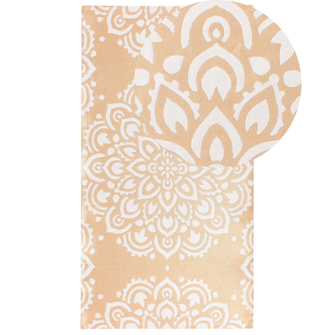 Covor de exterior KARWAR Bej 80 x 150 cm [1]