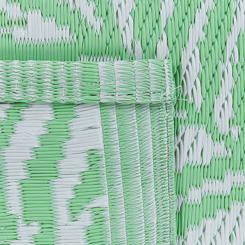 Covor de exterior KOTA Verde deschis 120 x 180 cm Reversibil [3]