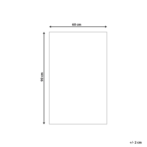 Covor de exterior MANGO Gri 60 x 90 cm [2]