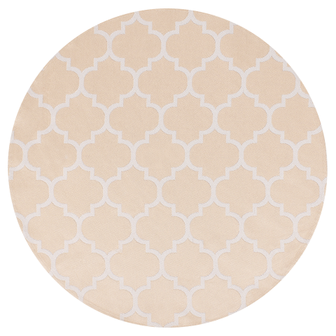 Covor de exterior MOSORE Bej ø 120 cm [3]