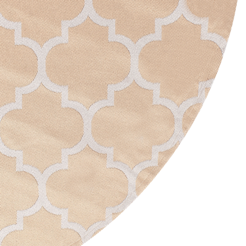 MOSORE Outdoor Rug Beige ø 160 cm [5]