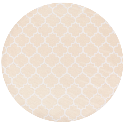 MOSORE Outdoor Rug Beige ø 160 cm [3]