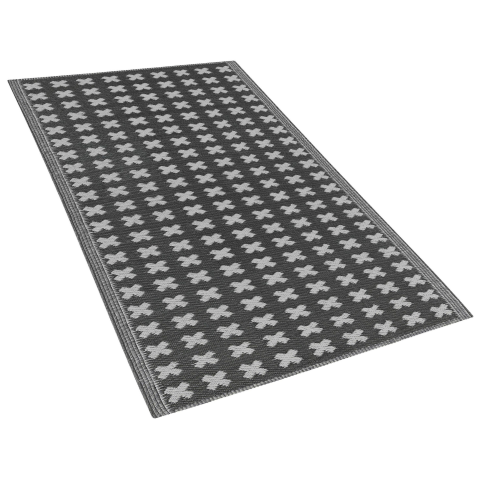 ROHTAK outdoor rug Black 90 x 180 cm [3]