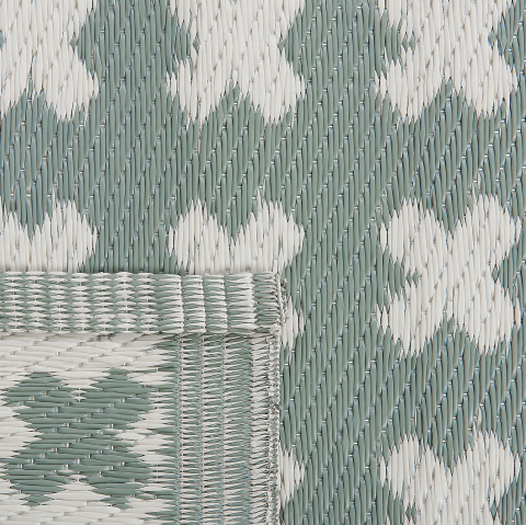 Covor de exterior ROHTAK Verde deschis 90 x 180 cm [4]