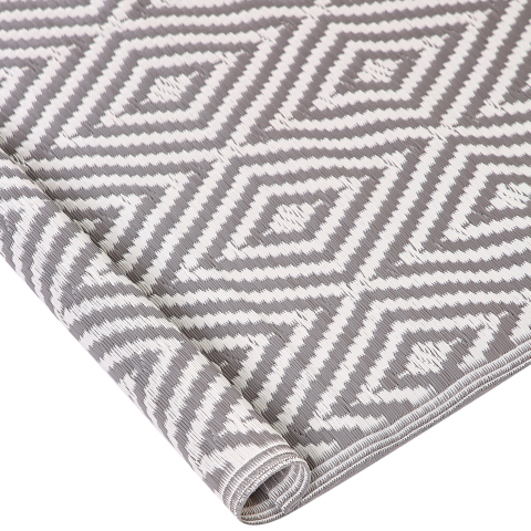 SIKAR Outdoor Rug Light Grey 120 x 180 cm [4]