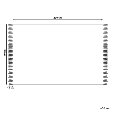 Covor de exterior TOZAKLI Multicolor 140 x 200 cm [2]