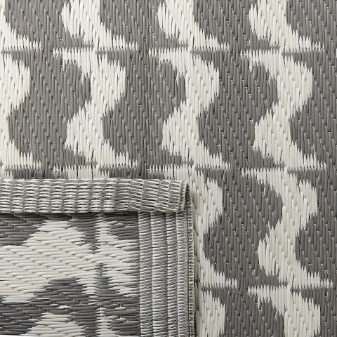 Outdoor rug TUMKUR Grey 120 x 180 cm [4]