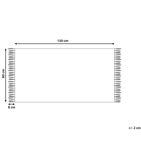 Covor de exterior YAVU Gri 80 x 150 cm [2]