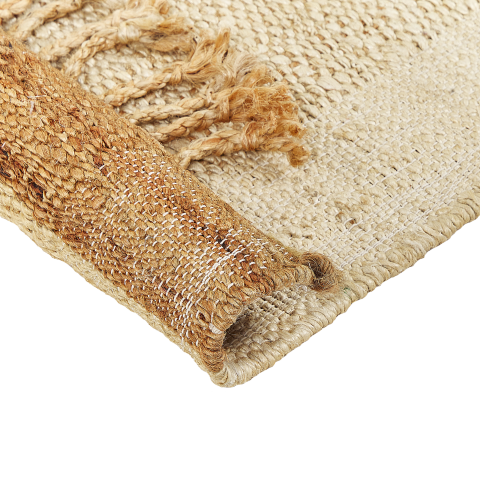 Rug DEDEMLI Beige 80 x 150 cm Jute [5]