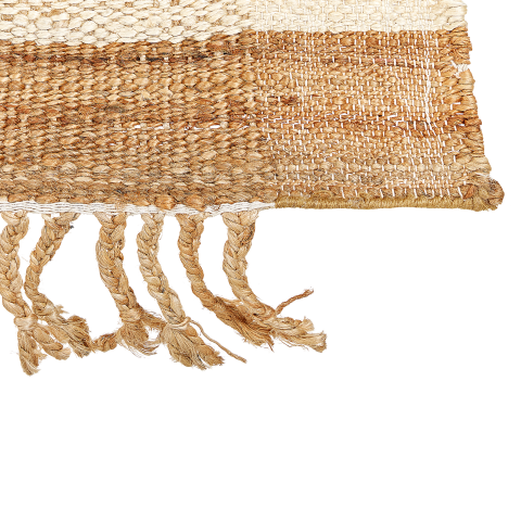 Rug DEDEMLI Beige 80 x 150 cm Jute [6]
