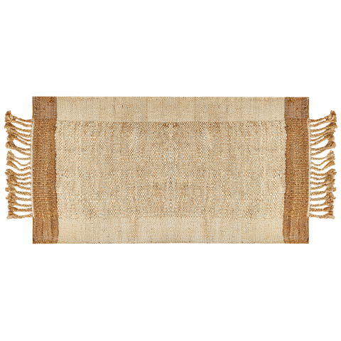 Rug DEDEMLI Beige 80 x 150 cm Jute [3]