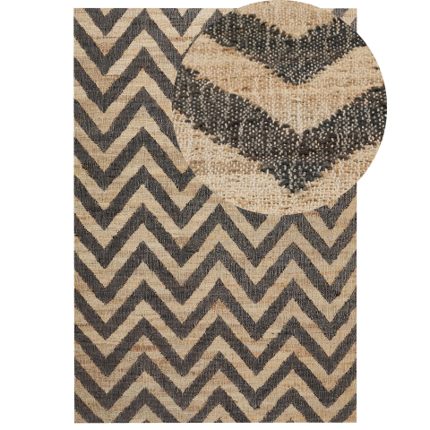 Covor DEDEPINARI Bej 160 x 230 cm Iută [1]