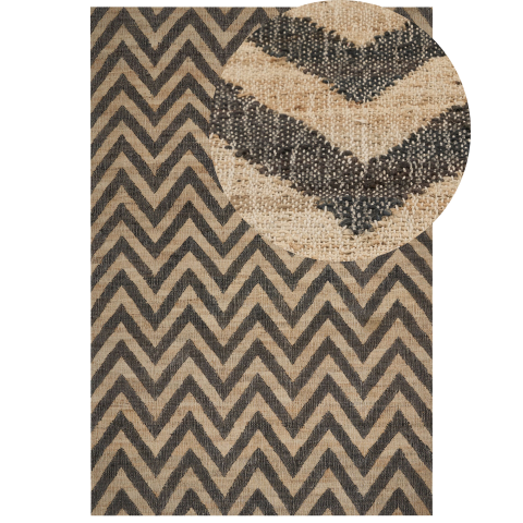 Covor DEDEPINARI Bej 200 x 300 cm Iută [1]