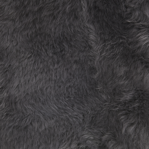 Sheepskin Rug ULURU Dark Grey 65 x 110 cm [3]