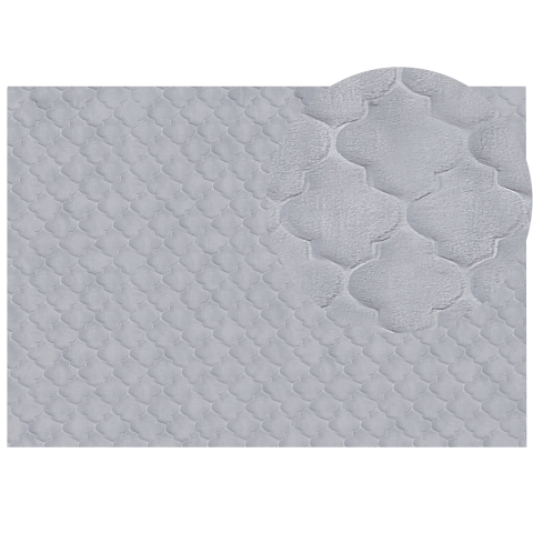 GHARO synthetic fur carpet Grey 160 x 230 cm [1]